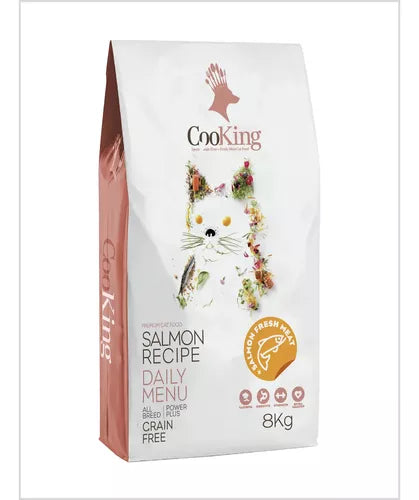 Alimento Para Gatos Cooking Salmon 8kg