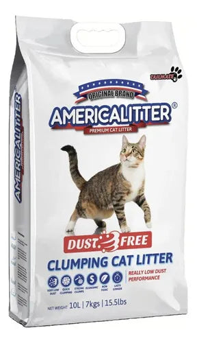 Arena Sanitaria Americalitter Dust Free/ No Polvo 7kg