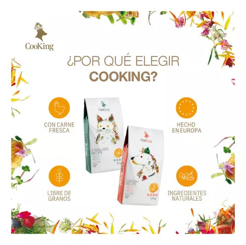 Alimento Para Gatos Cooking Pollo 8kg