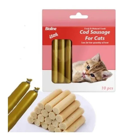 Bioline Salchichas De Bacalao
