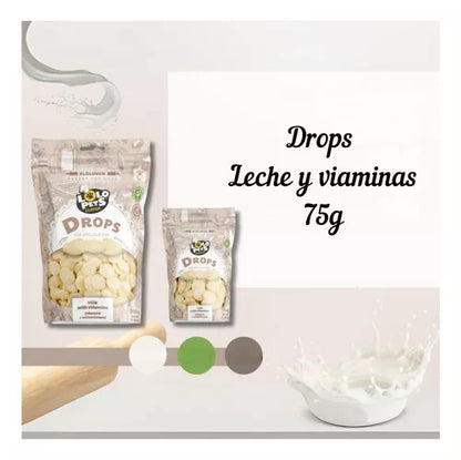Lolopets Drops Leche Y Vitaminas 75 Gr