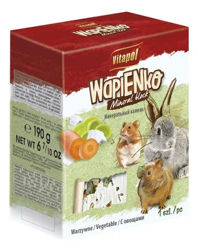 Vitapol Mineral Block For Rodents & Rabbit - Vegetales 190gr