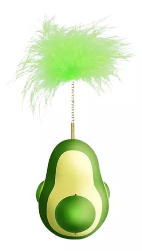 Juguete para Gatos Palta Con Plumas y 3 Bolas de Catnip