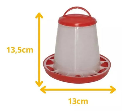 Comedero Para Gallinas o Aves de Granja o Pajareras 1,5kg