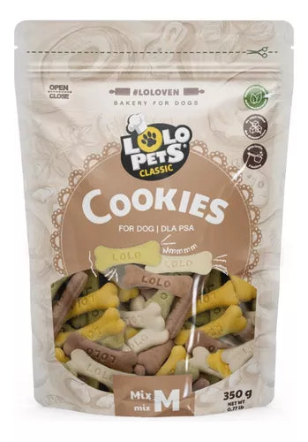 Lolopets Galletas Mix M 350g