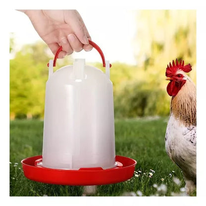 Bebedero Para Gallinas o Aves de Granja o Pajareras 3 litros