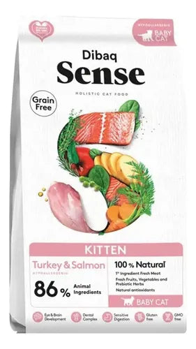 Alimento Sense Kittens Pavo y Salmon 1.5kg