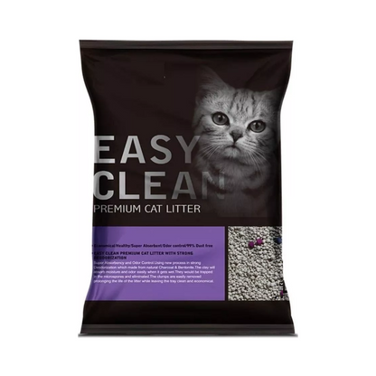 Arena Sanitaria Aglutinante Easy Clean 8kg/10lt Aroma Lavanda