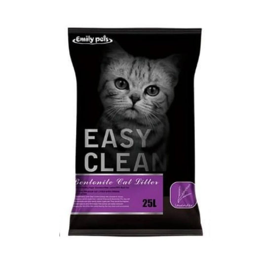 Arena Sanitaria Aglutinante Easy Clean 20kg/25lt Aroma Lavanda