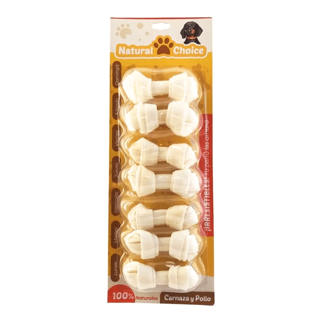 Natural Choice Hueso 2,5" Pollo Uno al día (display 7u)