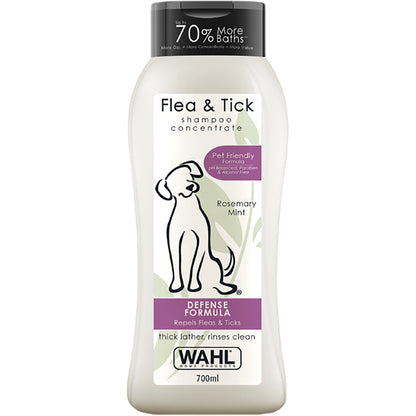 Shampoo Wahl flea & tick 700ml