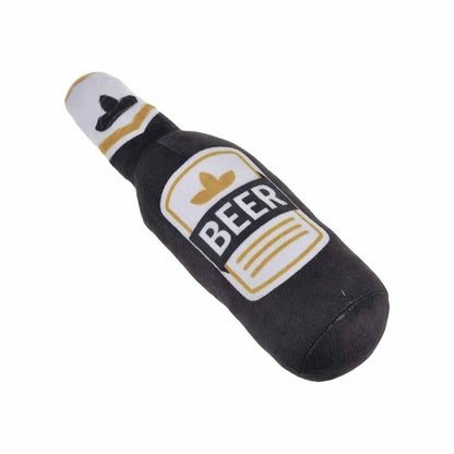 Juguete Para Gatos Botella Beer Rellena Con Catnip
