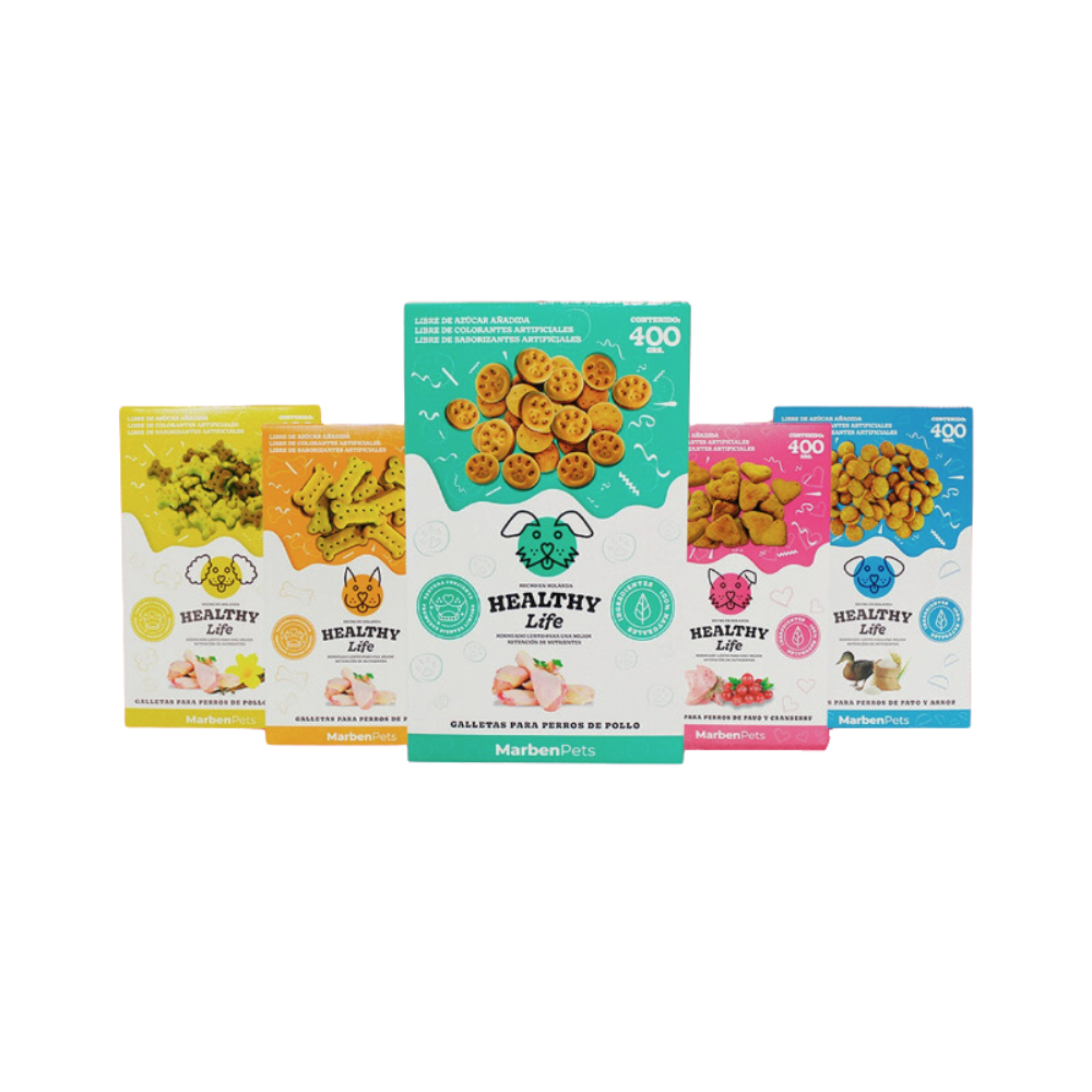 Galletas Para Perro Healthy Life Sabor Pollo 400g