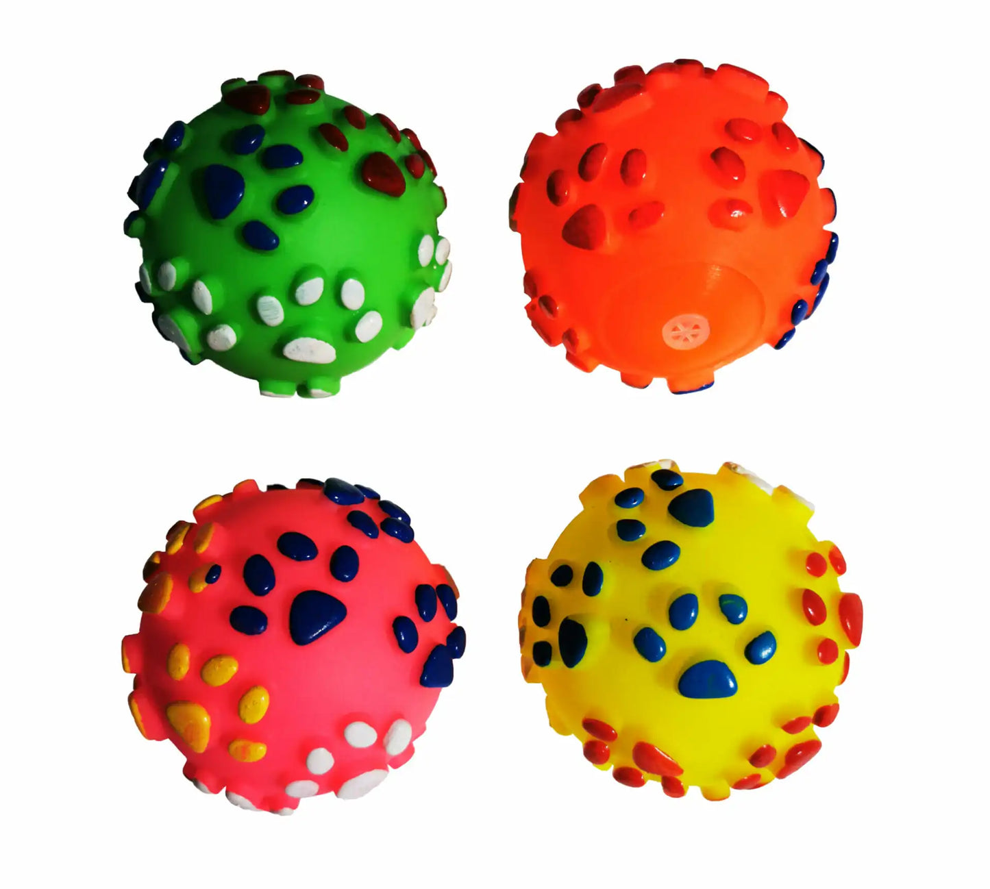 Pelota Con Pito (Naranja/Rosada/Verde)