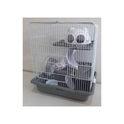 Jaula Hamster 3 Pisos (35.5x27x40cm)