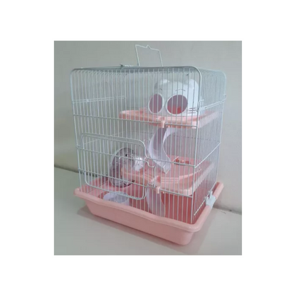 Jaula Hamster 3 Pisos (35.5x27x40cm)