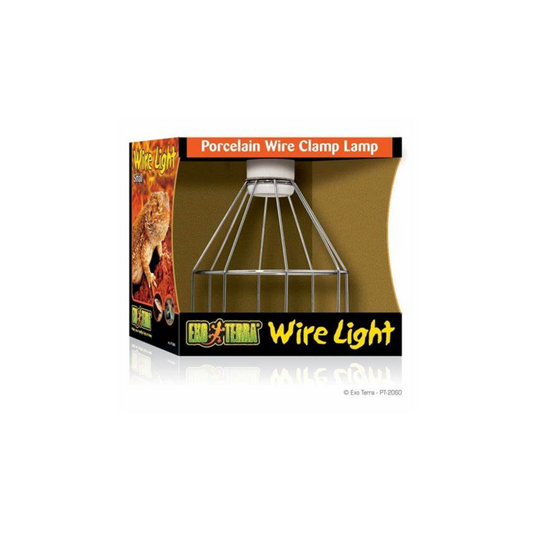 Exoterra Wire ligth Lampara De Porcelana Small Up To 150 w Rejilla M