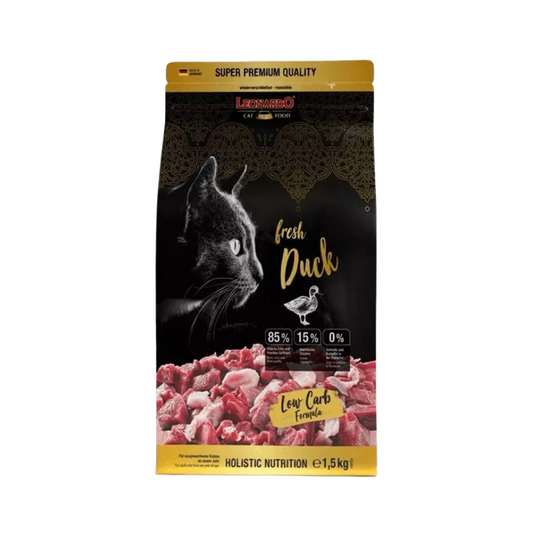 Alimento Para Gatos Leonardo Fresh Duck 1,5kg