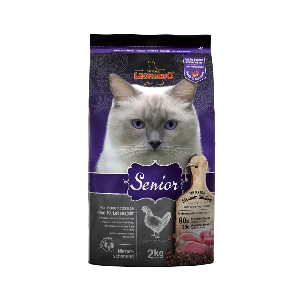 Alimento Para Gatos Leonardo Adulto Senior 1,8kg