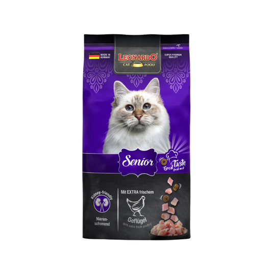 Alimento Para Gatos Leonardo Adulto Senior 1,8kg