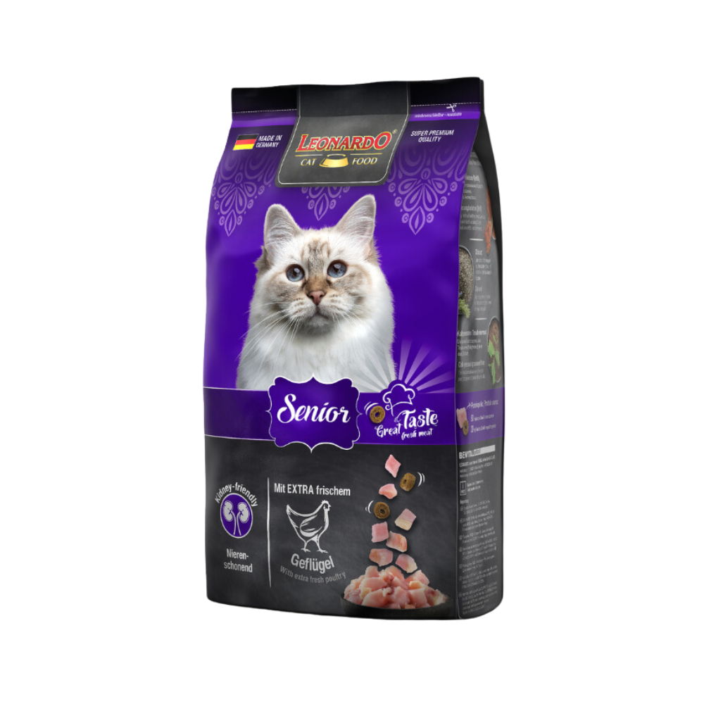 Alimento Para Gatos Leonardo Adulto Senior 7,5kg