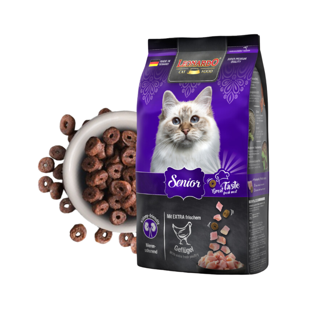 Alimento Para Gatos Leonardo Adulto Senior 1,8kg