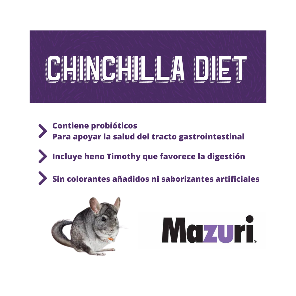 Mazuri Chinchilla Diet 1,1kg