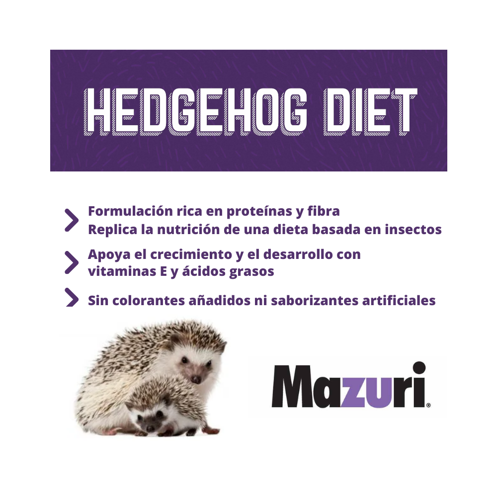 Mazuri Hedgehog Diet 1,5kg