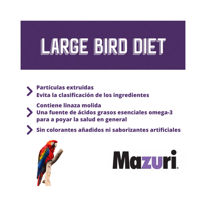 Mazuri Large Bird Diet 1,4kg
