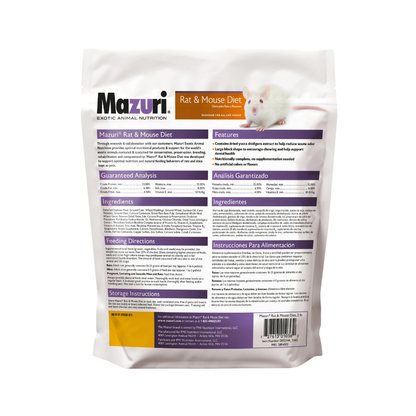 Mazuri Rat & Mouse Diet 900g