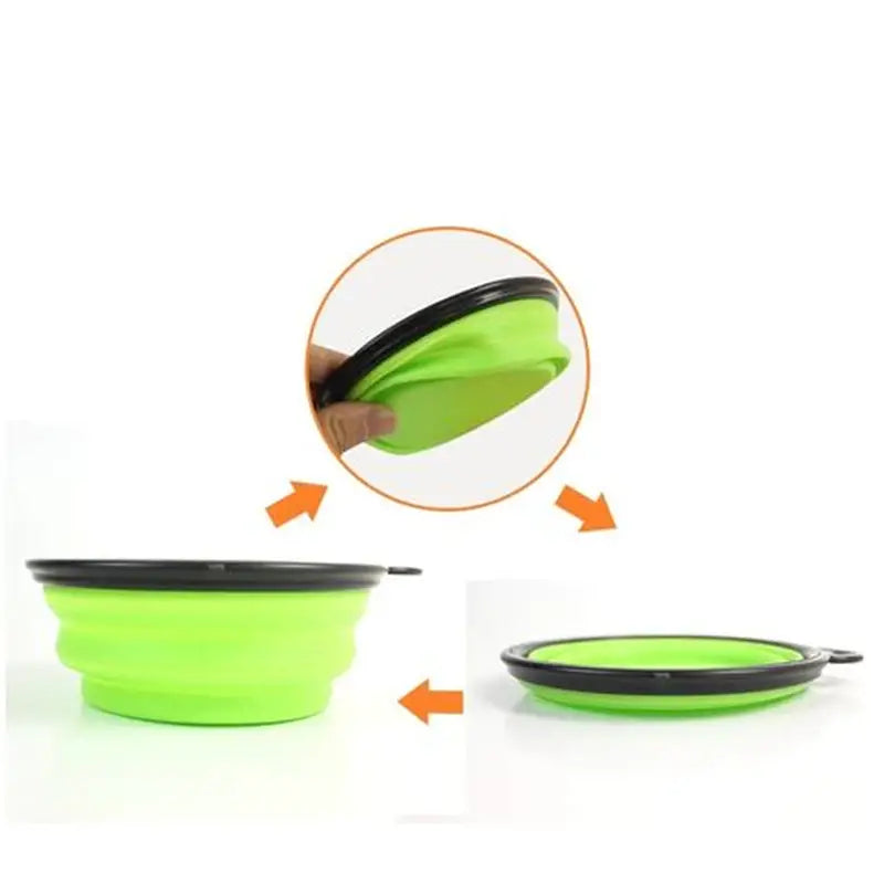 Plato Portatil Silicona Pequeño