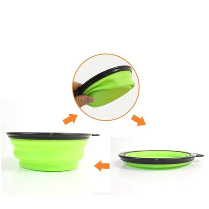 Plato Portatil Silicona Pequeño