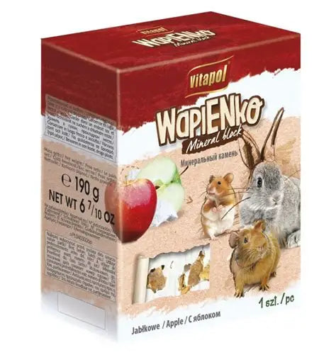 Vitapol Mineral Block For Rodents & Rabbit - Apple 190gr