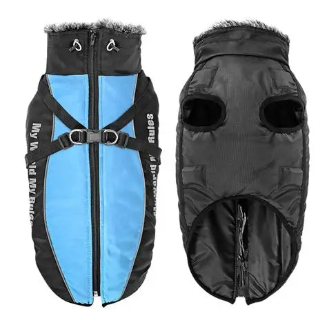 Parka Impermeable con Arnes 4XL