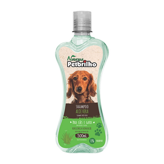 Shampoo De Aloe Vera Para Perros 500ml PetBrilho