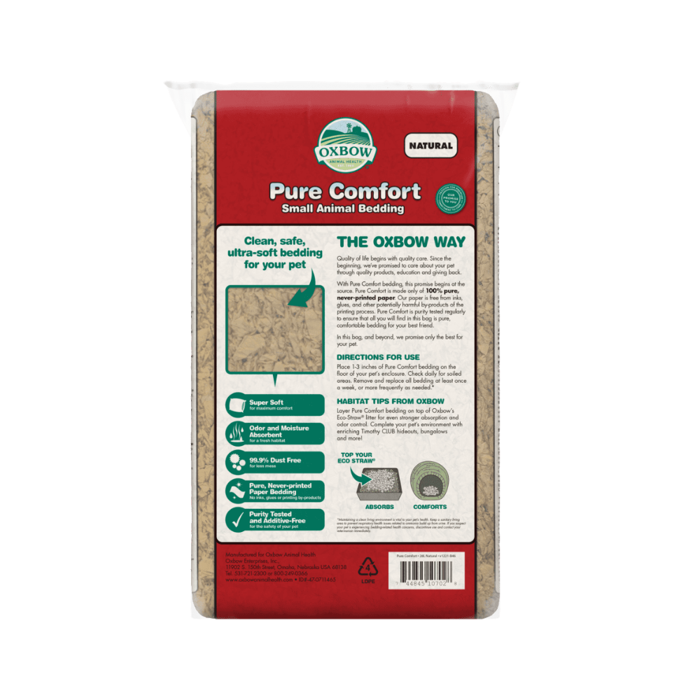 Sustrato de Papel Pure Comfort Natural 8,2lt Oxbow