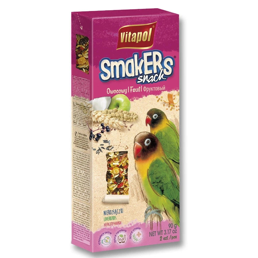 Vitapol Smakers Fruit For LoveBirds (Inseparables) 2u 60g