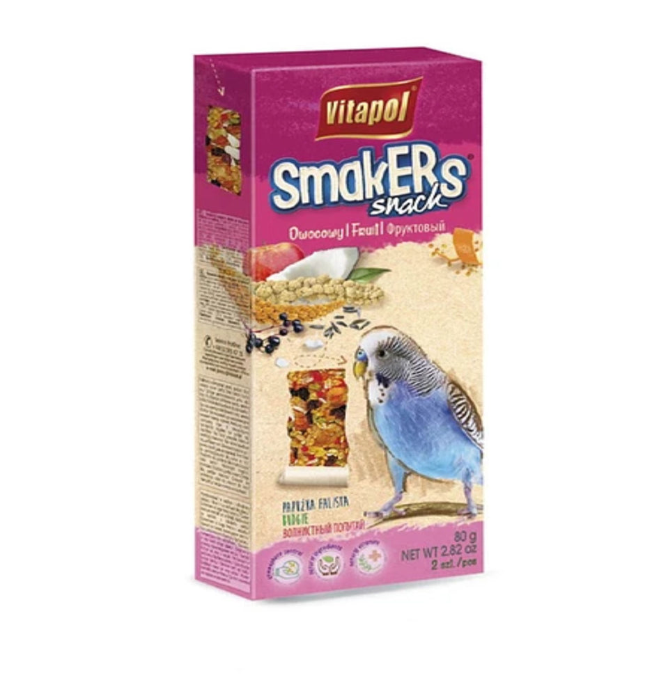 Vitapol Smakers Fruit For Budgie (Cata) 2u 60g