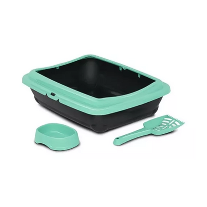Kit Birba Sanitario Con Borde + Pala y Plato