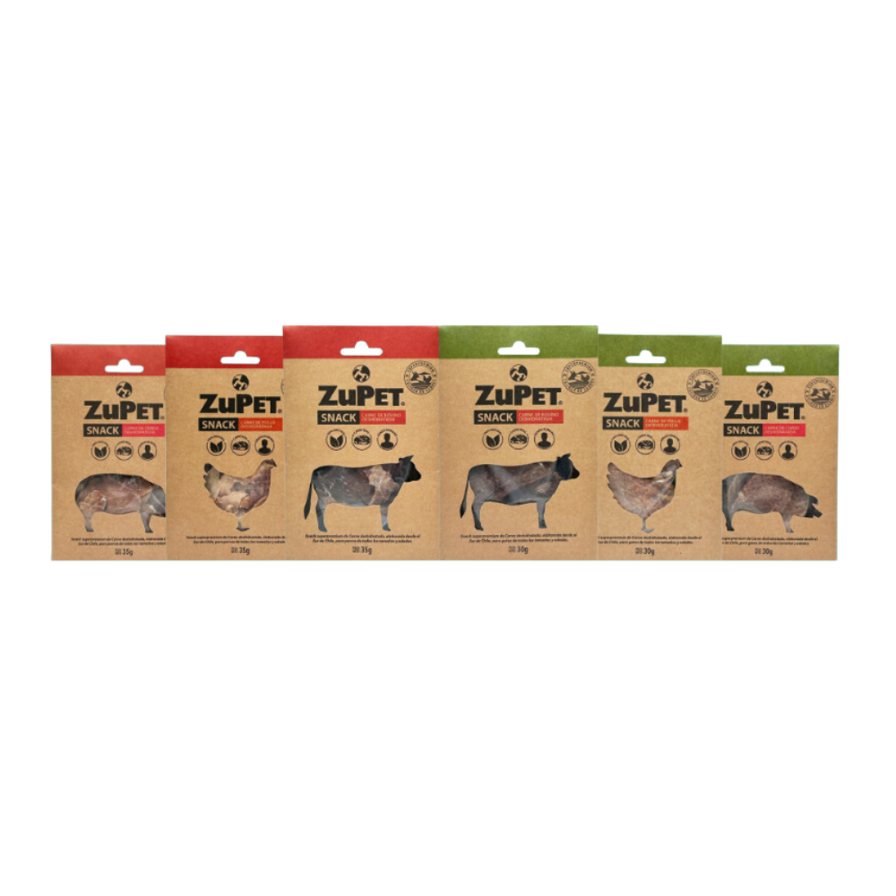 Snack Para Perro Zupet Deshidratado de Bovino 35g