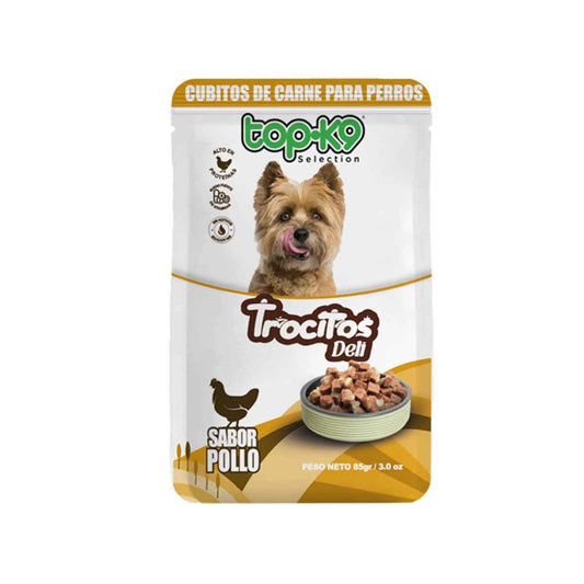 Snack Trocitos Deli Pollo 85g TopK9