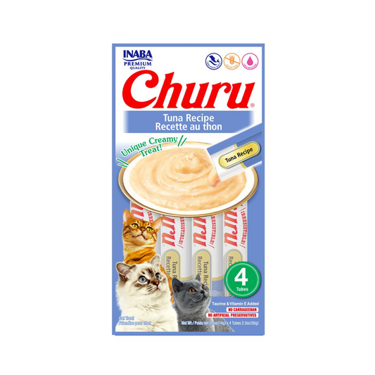 Churu de atún 56g/14g x4 Tubos