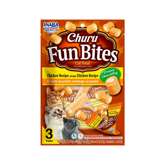 Churu Fun Bites pollo 60g/20g x3 Sachets