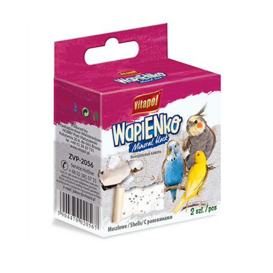 Vitapol Mineral Block For Birds With Shells 40g