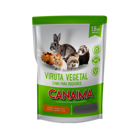 Arena Sanitaria Vegetal Canaima (Verde) 1,5kg