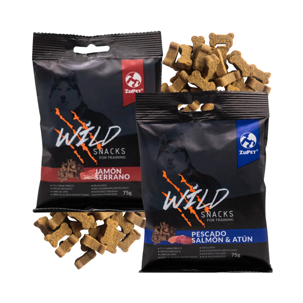 Snack Wild Jamon Serrano 75g Zupet