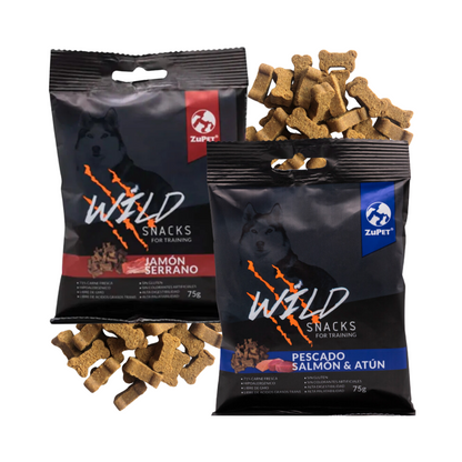 Snack Wild Jamon Serrano 75g Zupet