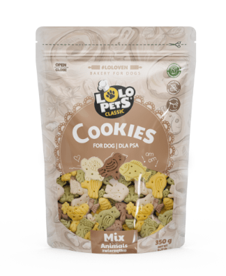 Lolopets Galletas Mix Animalitos 350g