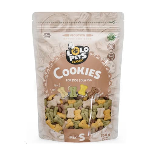 Lolopets Galletas Mini Mix 350g