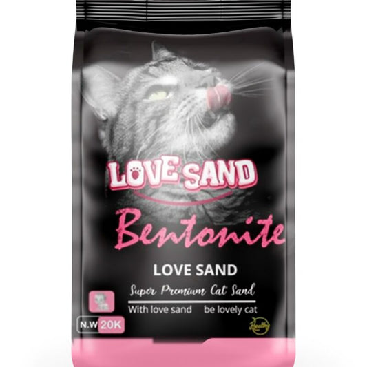 Arena Sanitaria Love Sand 20kg Talco BB